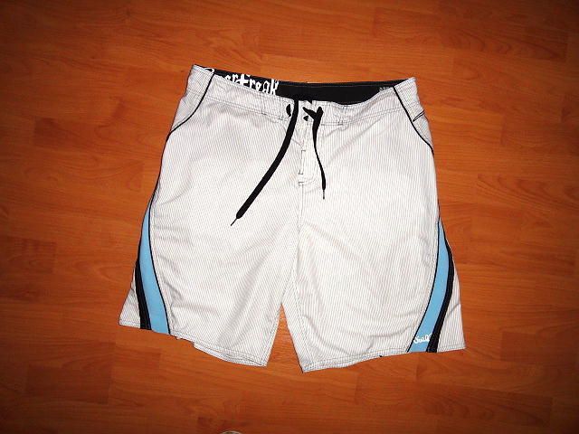 NEILL SUPERFREAK AREA 52 BOARD SURF SHORTS 36  