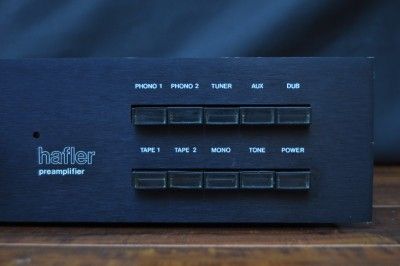 HAFLER DH 101 Sterep Preamplifier Preamp  