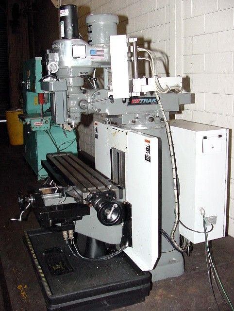   SERIES I EZ TRAK 3 AXIS CNC VERTICAL TEACH MILL w/HAND WHEELS  