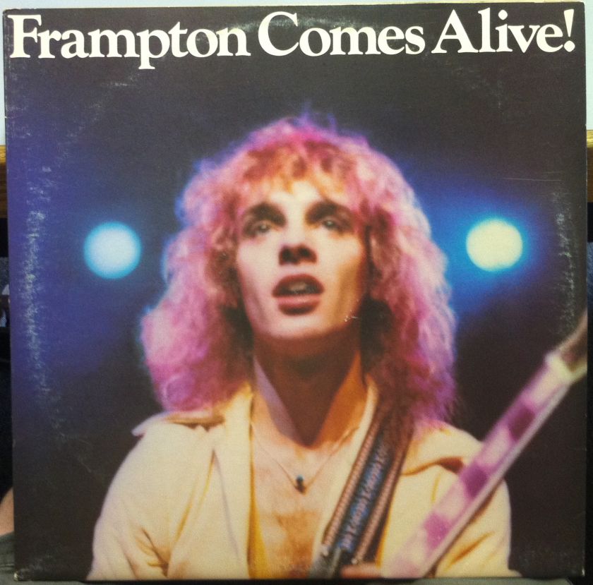PETER FRAMPTON comes alive 2 LP VG+ SP 3703 Vinyl 1976 Record  