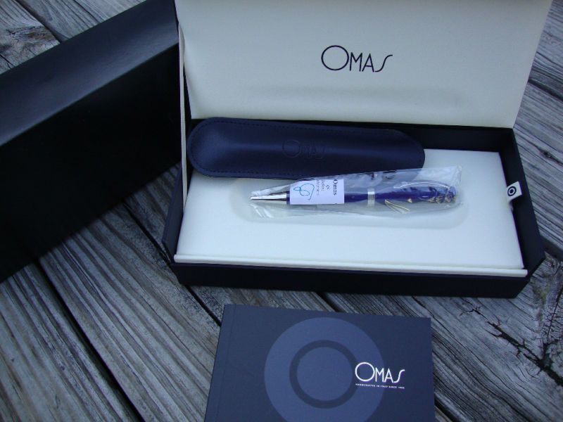 OMAS CRUISE BLUE BALLPOINT PEN  