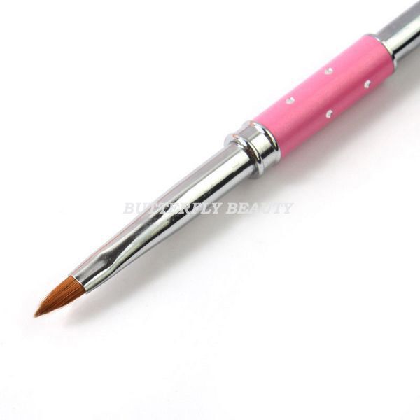 Nail Art Acrylic Carving Pen NO.2 UV Brush Powder H06  