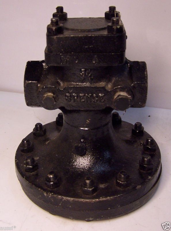 SPENCE TYPE E MAIN VALVE STEAM REGULATOR  