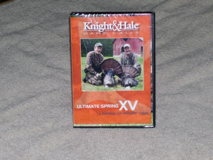 DVD   TURKEY   KNIGHT & HALE   ULTIMATE SPRING XV   A SPRING OF PEEPIN 