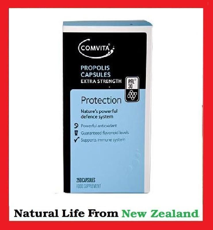 New Zealand Comvita Propolis Capsules PFL30 (250 caps)  