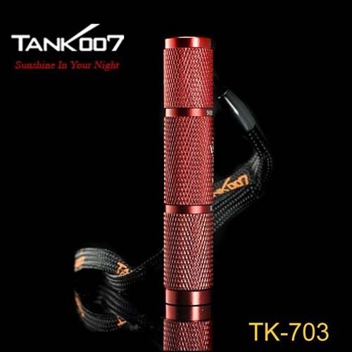 Tank007 TK703 Cree Q5 AAA 1 Mode LED Waterproof EDC Flashlight Hand 