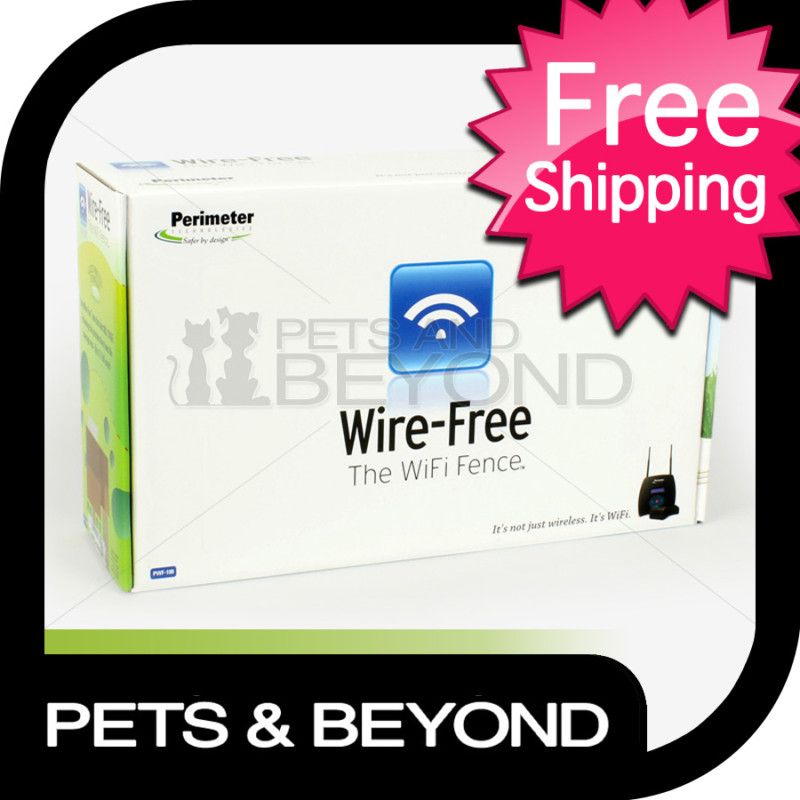 PERIMETER TECHNOLOGIES WIRELESS WiFi 1 DOG PET FENCE PWF 100 