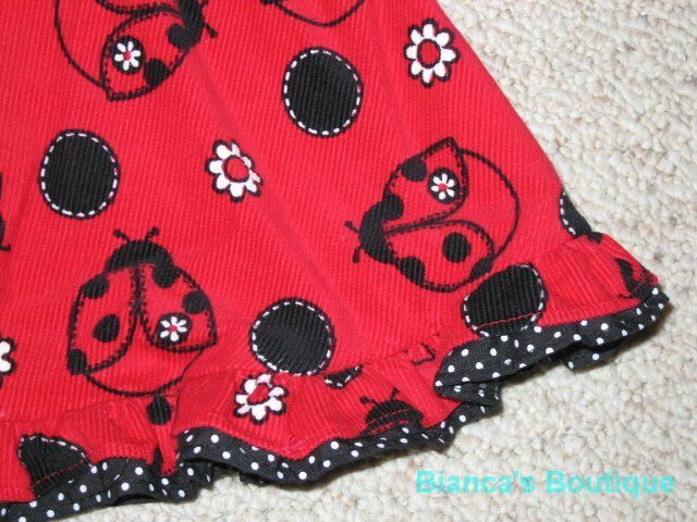 NEW ELEGANT LADYBUG Pants Girls Winter Clothes 3T Fall Toddler 