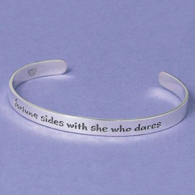 Far Fetched FORTUNE SIDES WITH SHE WHO DARES Cuff Bracelet  