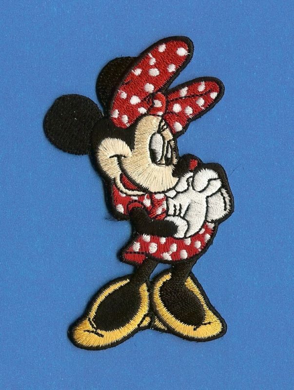 Disney Minnie Mouse Iron On Patch Crest  