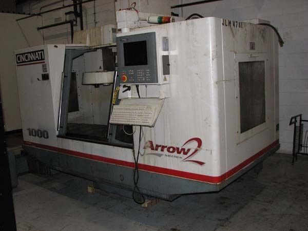 B26728 CINCINNATI ARROW 1000 VERTICAL MACHINING CENTER  