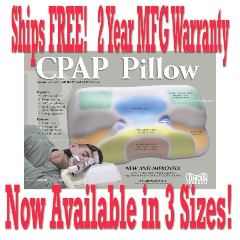   CPAP Pillow   New High Profile Foam Support 737709002867  