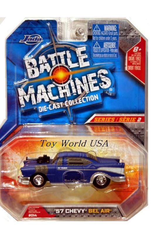 Jada Battle Machines #14 57 Chevy Bel Air  
