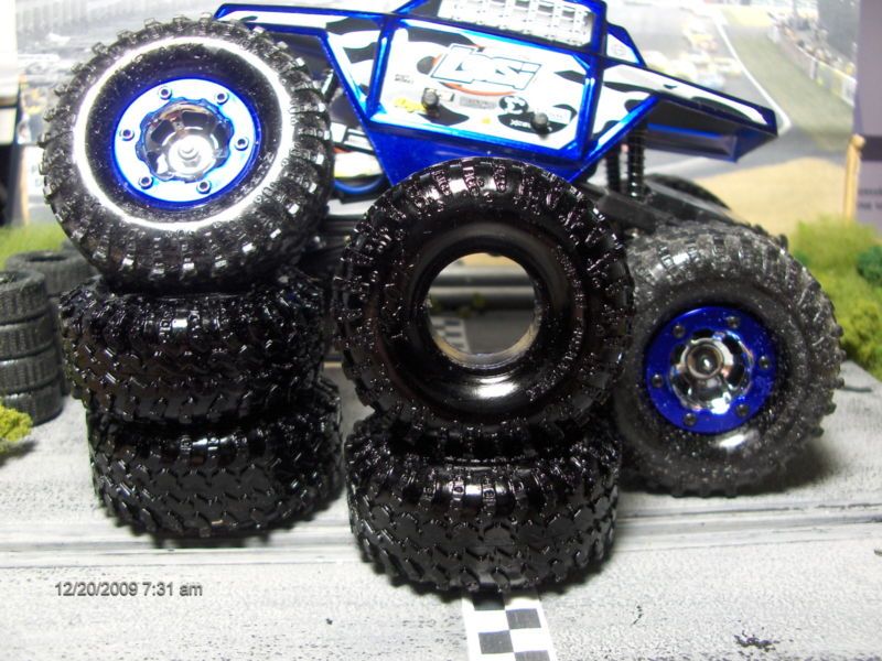   TIRES 4 only fit LOSI MICRO CRAWLER and Custom X MODS Projects  