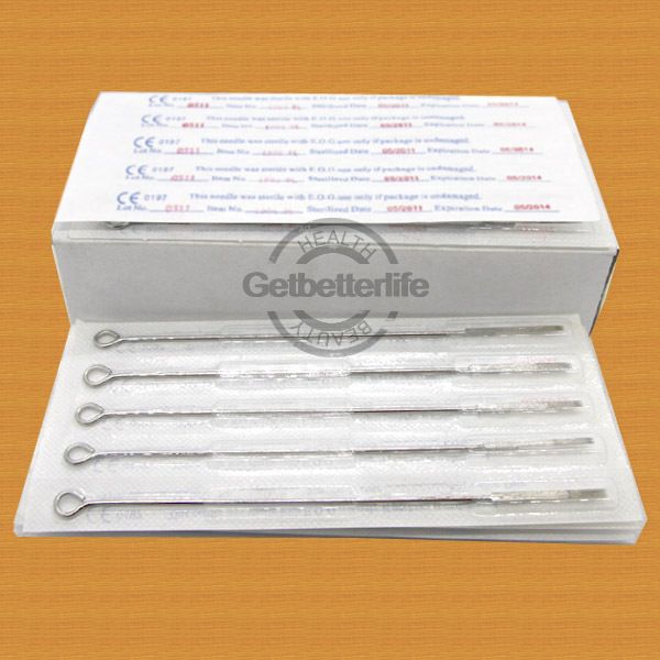 100 Pro Sterile Tattoo Needle Assorted 10 Kind Supply  