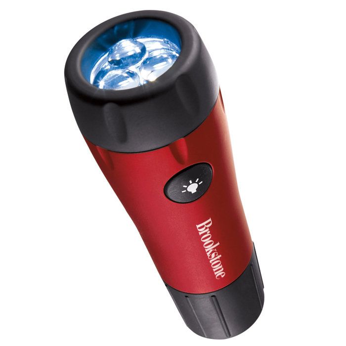 Twist Light LED Flashlight No Batteries Required from Brookstone