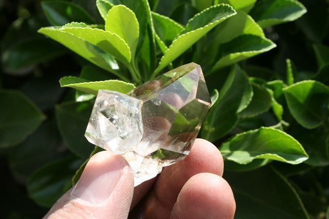 Tibetan NATURAL Herkimer Diamond Crystal Quartz point  