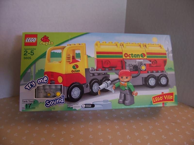 LEGO   DUPLO TANK TRUCK   Set #5605   (BRAND NEW)  
