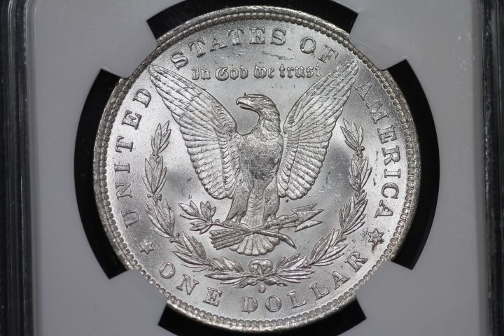 1884 O Morgan Silver Dollar MS64 NGC United States Mint Coin  