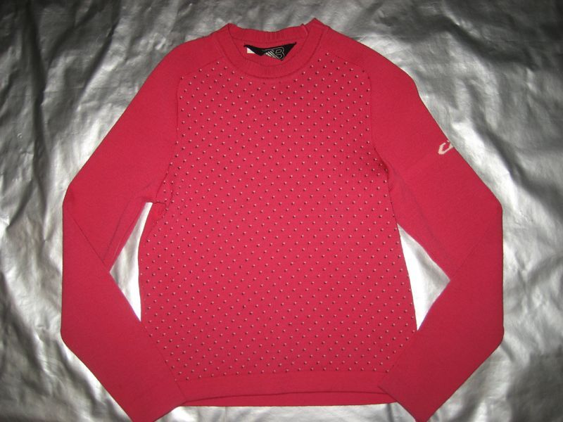 CB PINK AUSTRALIAN WOOL SKI SWEATER Vintage Size MEDIUM  