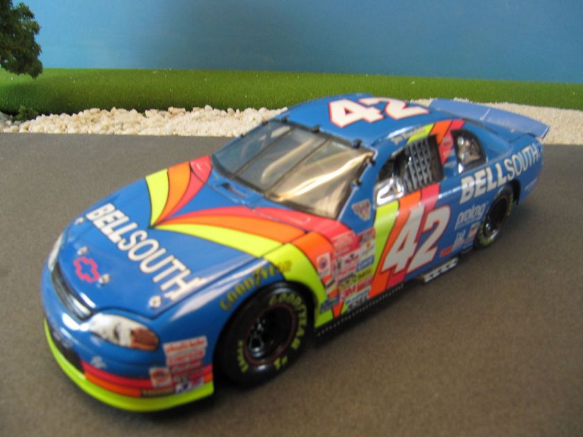 Action Diecast NASCAR Joe Nemechek #42 Bell South 1998 Monte Carlo MIB 