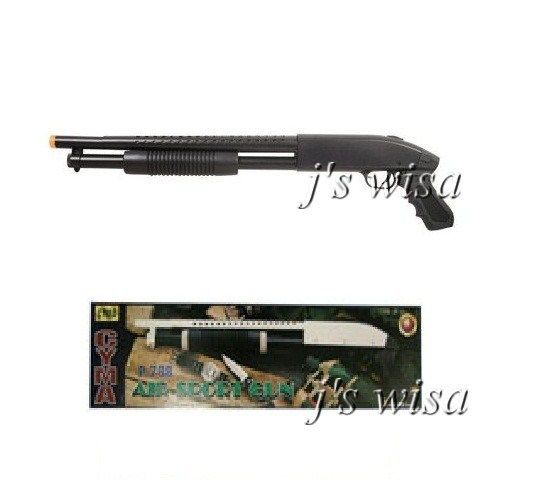 PUMP ACTION SHOTGUN BLACK AIRSOFT GUN PISTOL GRIP P788  