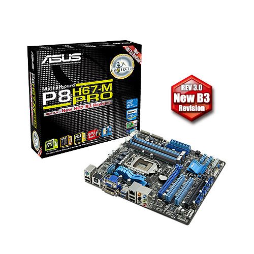 INTEL DUAL CORE I3 2120 CPU ASUS H67 4GB RAM COMBO KIT  