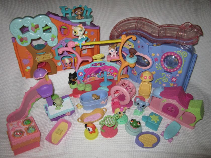 LiTTLeST PeT SHoP LPS 10 ANiMaLs PLAYSET LoT #36  