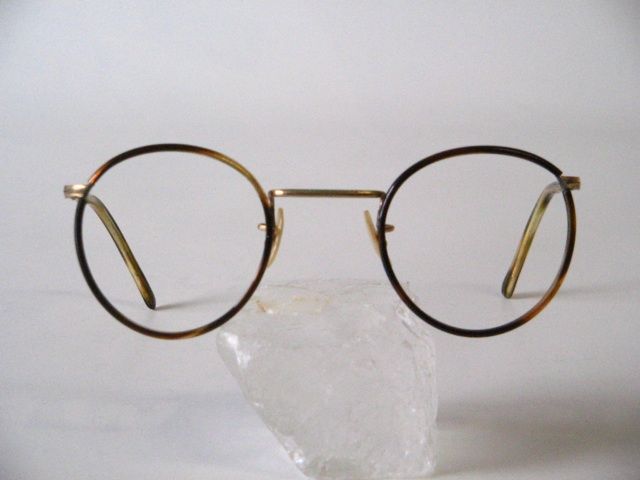 Antique goldfilled Panto Windsor eyeglasses frame  A7  