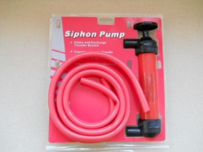 AUTOMOTIVE HAND SIPHON FLUID LIQUID TRANSFER TOOL PUMP  