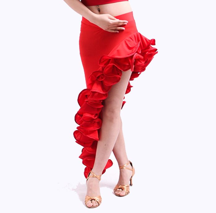 NEW Latin salsa tango Cha cha Ballroom Dance Dress #S8032 skirt  