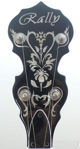 String Rally banjo beautiful inlay neck DBJ.75  