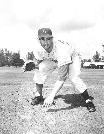 BROOKLYN DODGERS  YOUNG SANDY KOUFAX AT VERO BEACH  