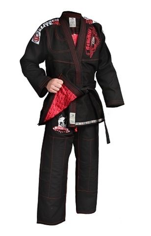 Gameness ELITE Jiu Jitsu Gi Black A3 bjj kimono  