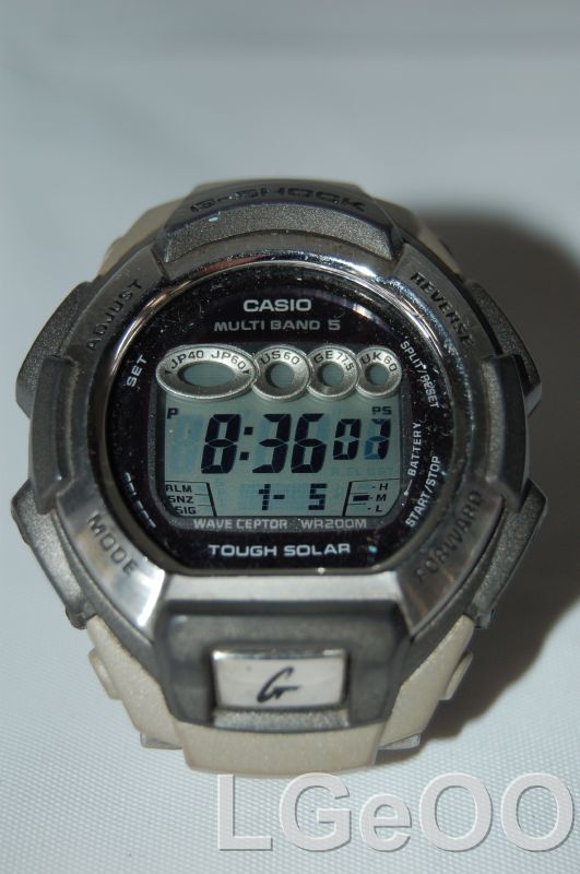 Casio Mens GW810D 1A G Shock Multi Band Solar Atomic Watch  