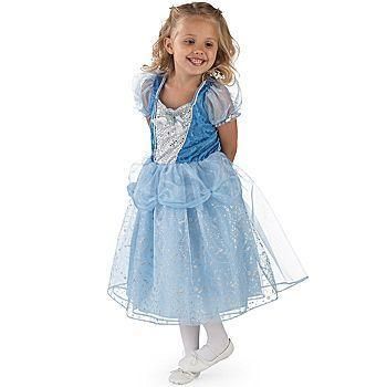 Disney Princess Cinderella Toddler Girls Kids Costume  
