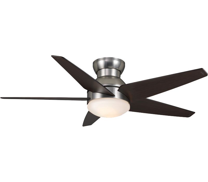   44 MODERN HUGGER BRUSHED NICKEL REMOTE Ceiling Fan HR C35G45H  