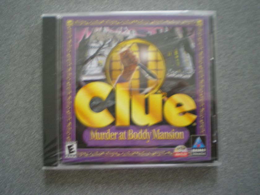 Clue  Murder at Boddy Mansion CD ROM Interactive WIN 95/98 