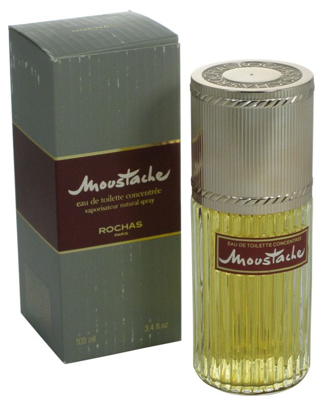 MOUSTACHE Cologne for Men by Rochas, EAU DE TOILETTE SPRAY 3.4 oz 