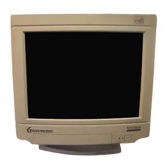 Gateway CPD 15F23 15 CRT Monitor   White  