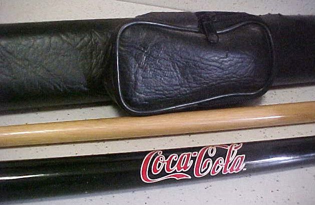 Coca Cola POOL CUE STICK IN FITTED CASE  