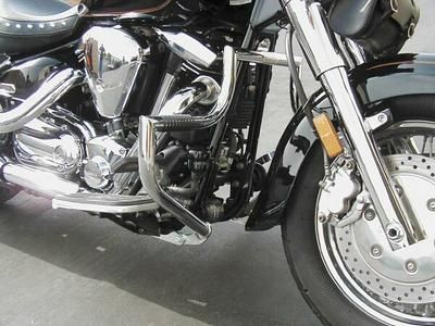 YAMAHA ROAD STAR LINDBY LINBAR HIGHWAY BAR CHROME  