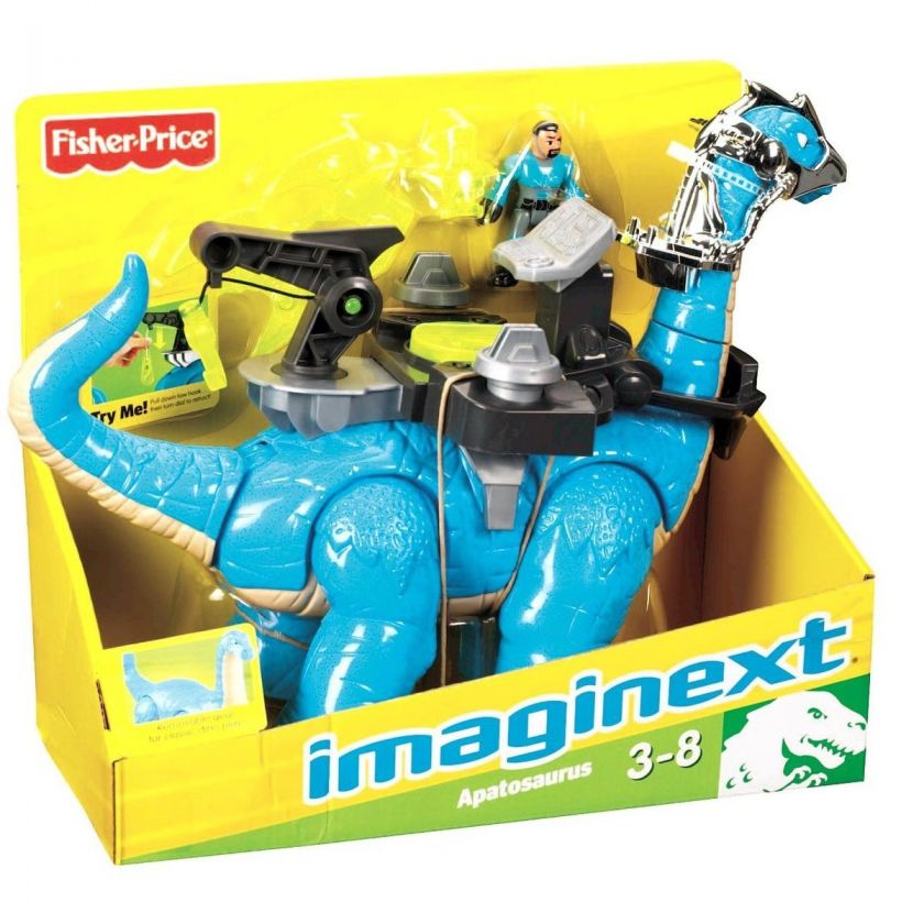 Fisher Price Imaginext Apatosaurus LONG NECK Dinosaur MIB Brand New 