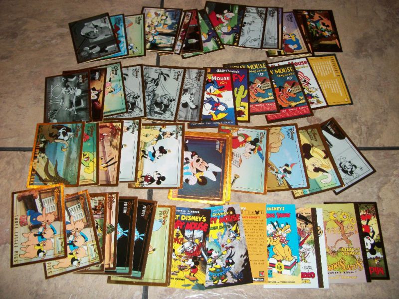 60  SKYBOX DISNEYS PREMIUM  TRADING CARDS (LOOK)***  