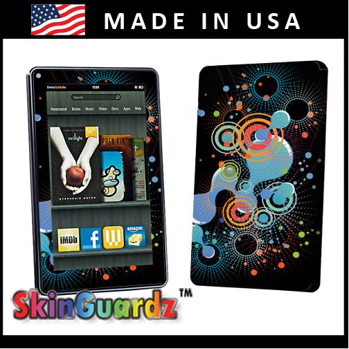   Vinyl Case Decal Skin To Cover  Kindle Fire eBook Tablet  