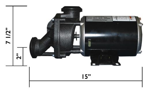 Jacuzzi J PUMP 240V   Orignal OEM Part   P/N 2500 250  