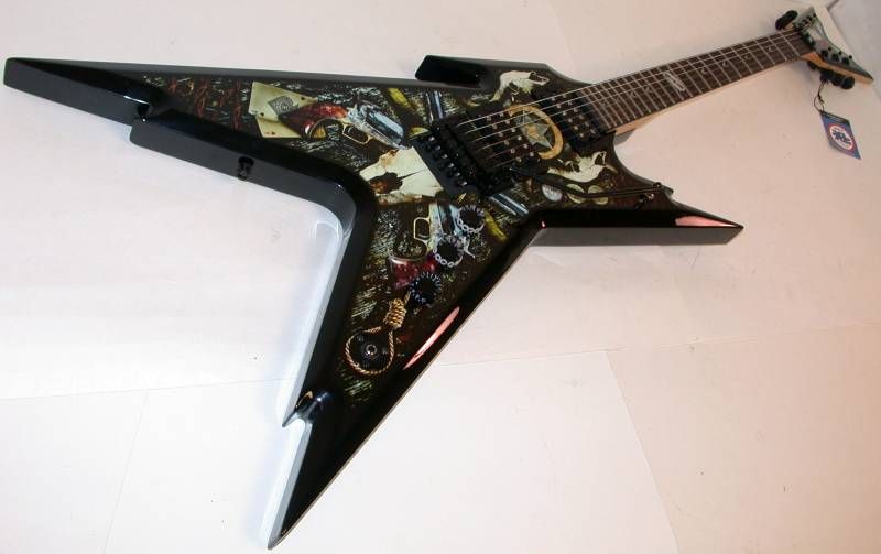   Razorback Dimebag LoneStar Guitar with Case, Floyd Rose Bridge  