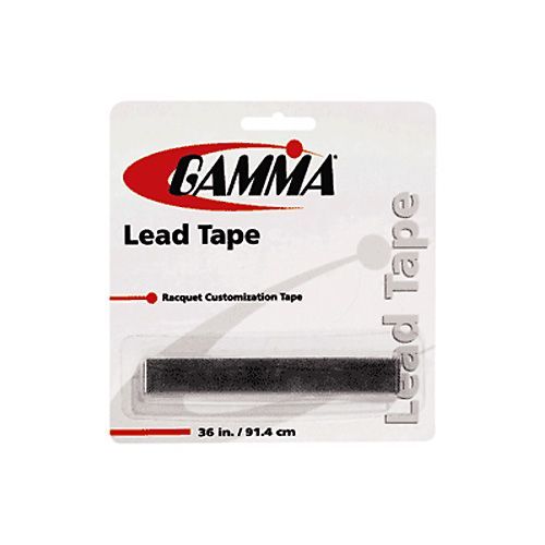 Gamma Lead Tape Racquet Customization Tape   36 inches  