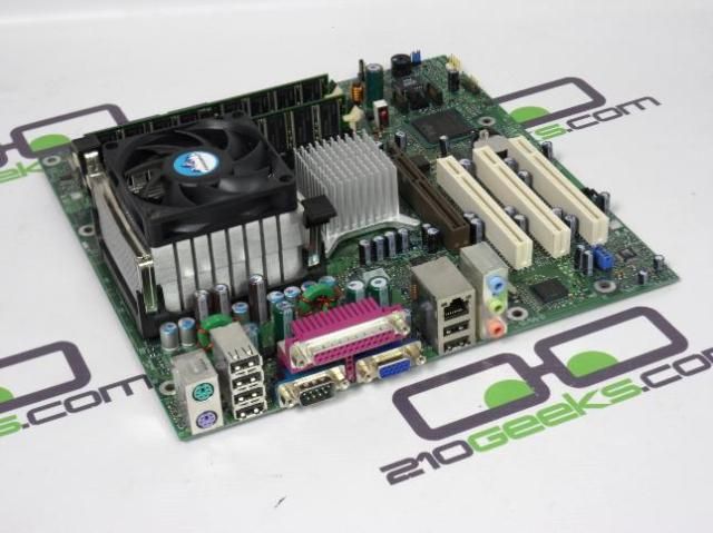 Gateway 510 Intel D865GLC Motherboard w/ P4 2.6GHz & 1GB RAM. Tested w 