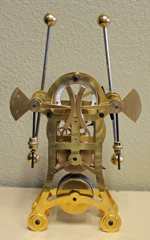 FANTASTIC GRASSHOPPER SEA CLOCK   UNIQUE ESCAPEMENT  